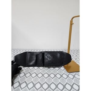 Chanel 2014 Uniform Quilted Bum/Waist Bag Black